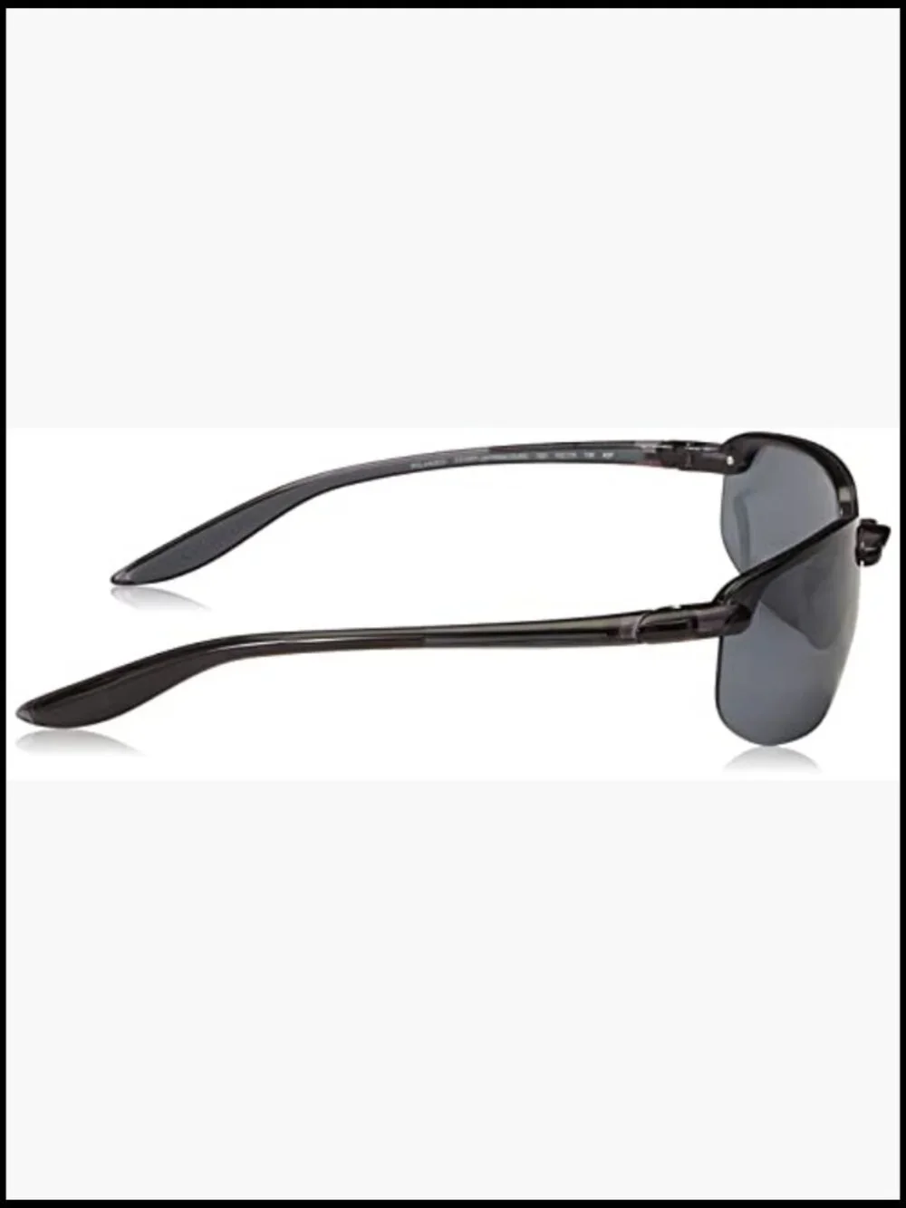 Men's Semi Rimless Metal Sunglasses